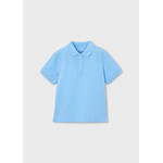 Mayoral Mayoral Basic s/s polo Sky blue - 26 00150