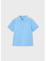 Mayoral Mayoral Basic s/s polo Sky blue - 26 00150