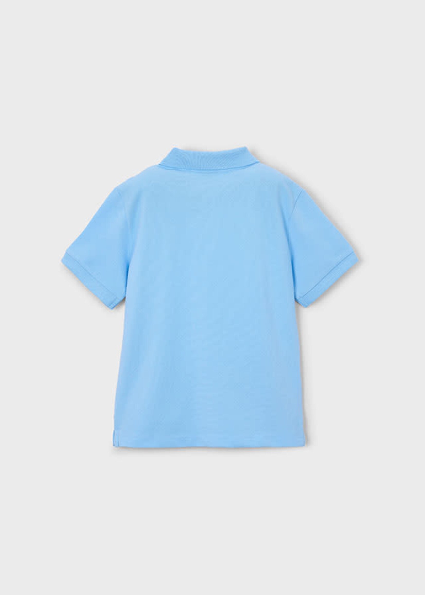 Mayoral Mayoral Basic s/s polo Sky blue - 26 00150