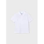 Mayoral Mayoral Basic s/s polo White - 26 00150