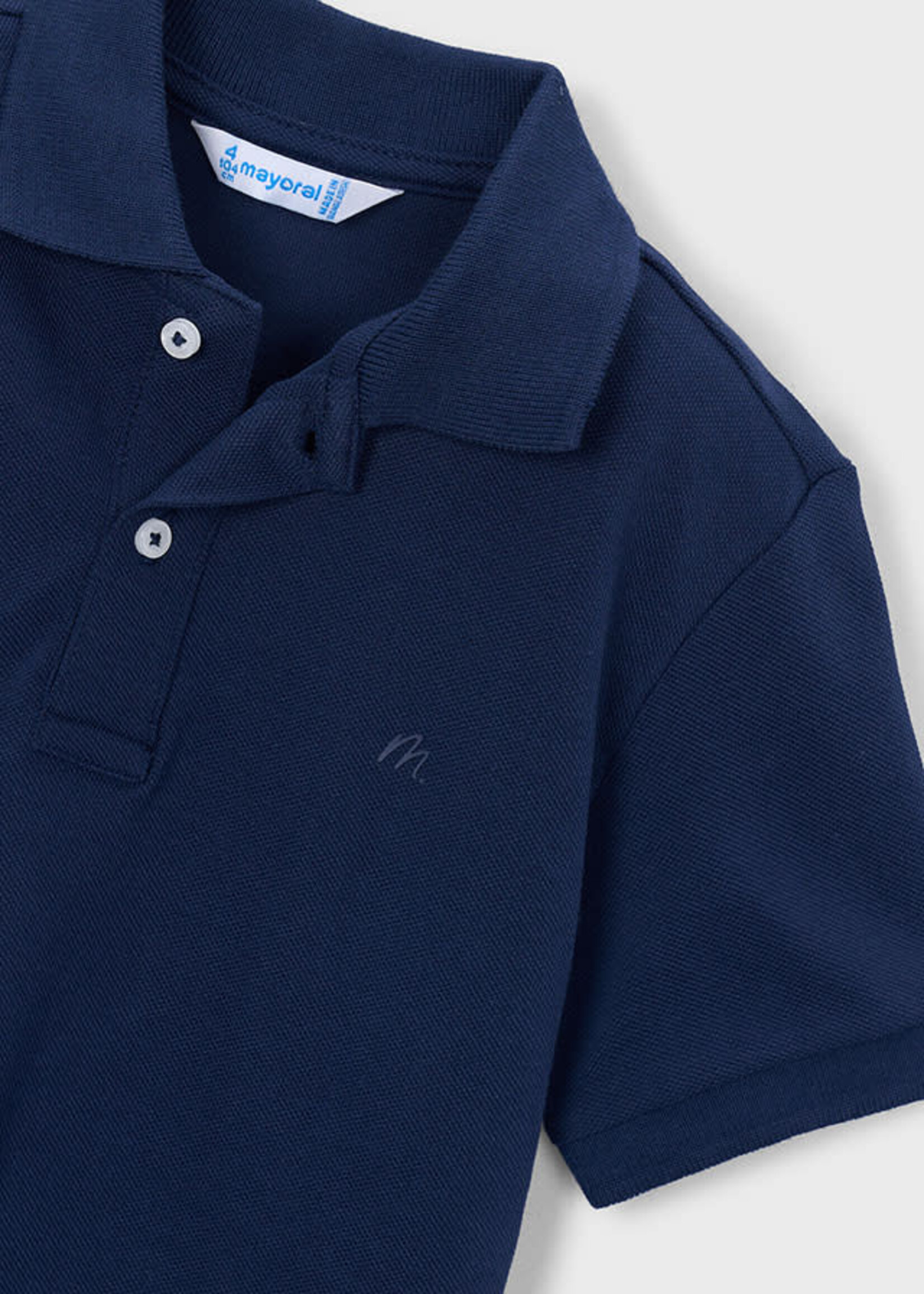 Mayoral Mayoral Basic s/s polo Navy - 26 00150