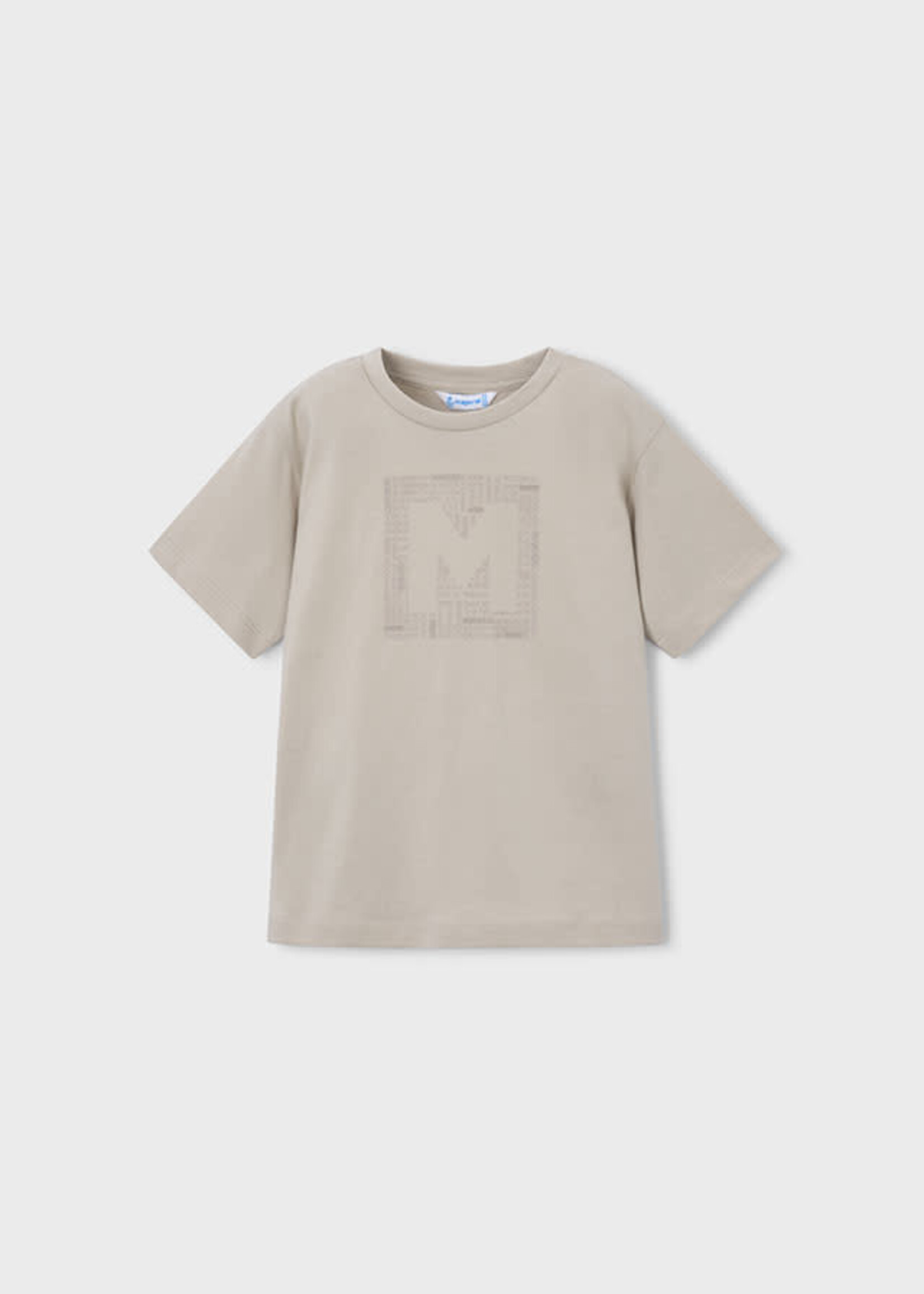 Mayoral Mayoral Basic s/s t-shirt Stone - 26 00170