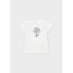 Mayoral Mayoral Basic s/s t-shirt Natural - 26 00174