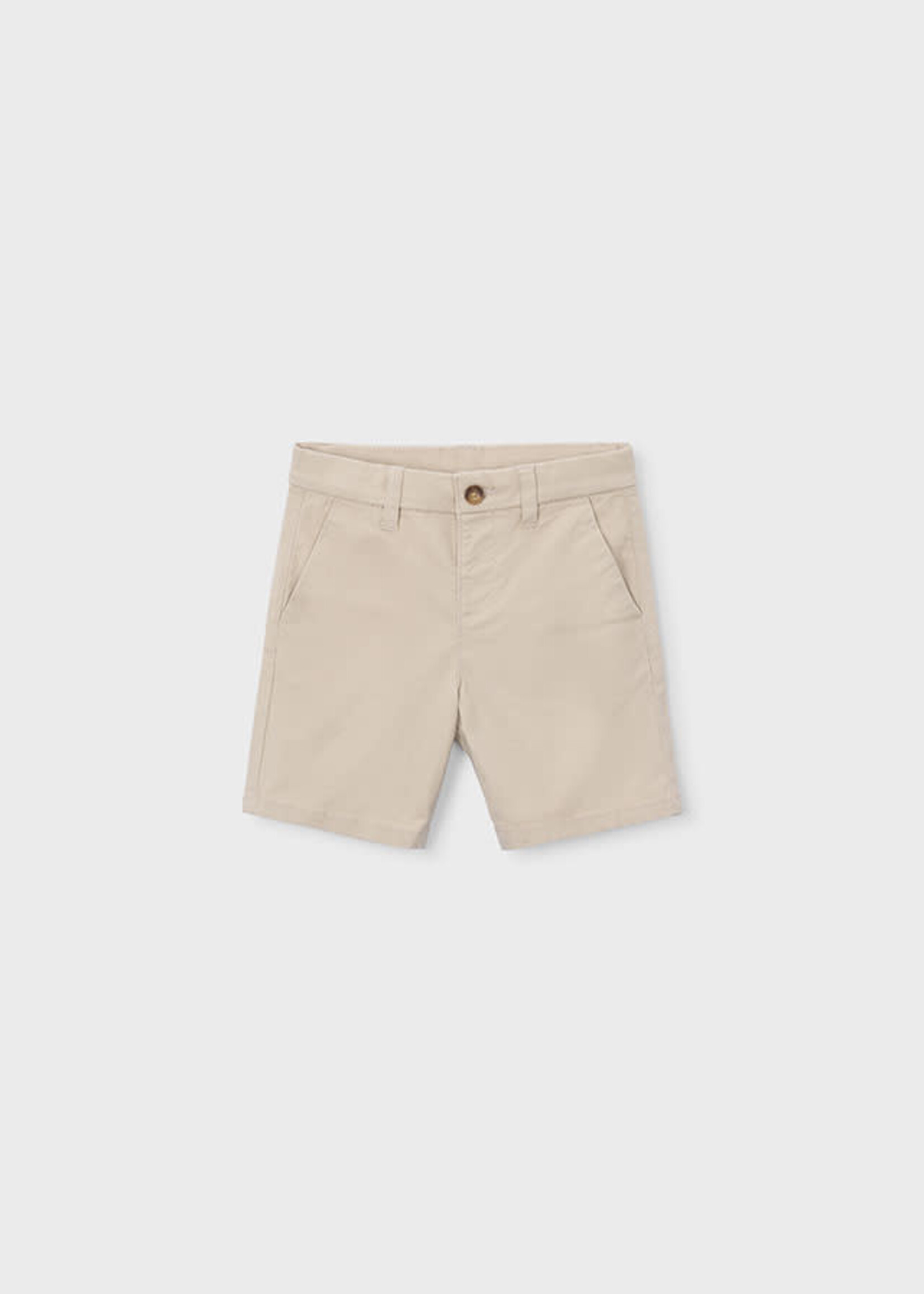 Mayoral Mayoral Basic twill chino shorts Cashew - 26 00202