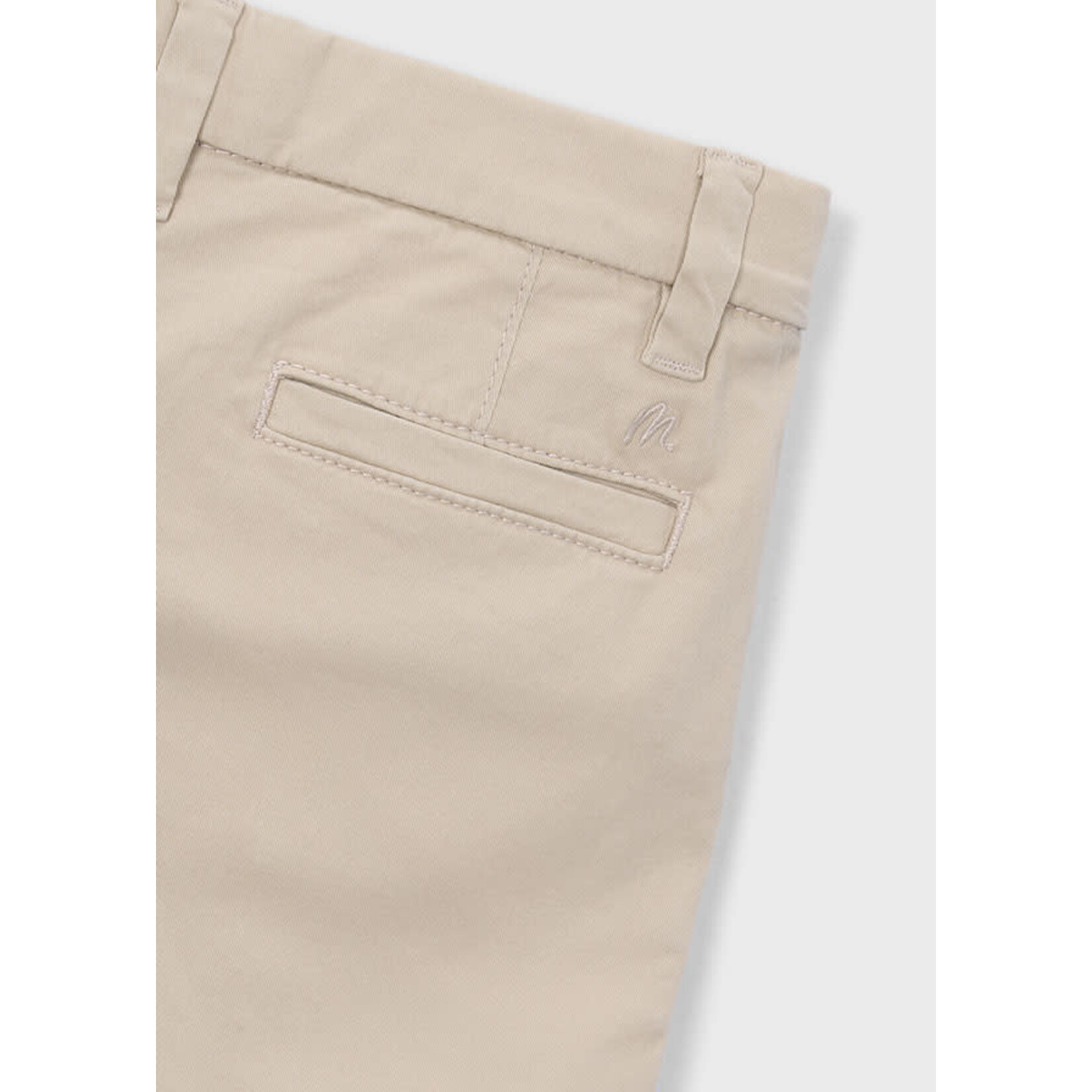 Mayoral Mayoral Basic twill chino shorts Cashew - 26 00202