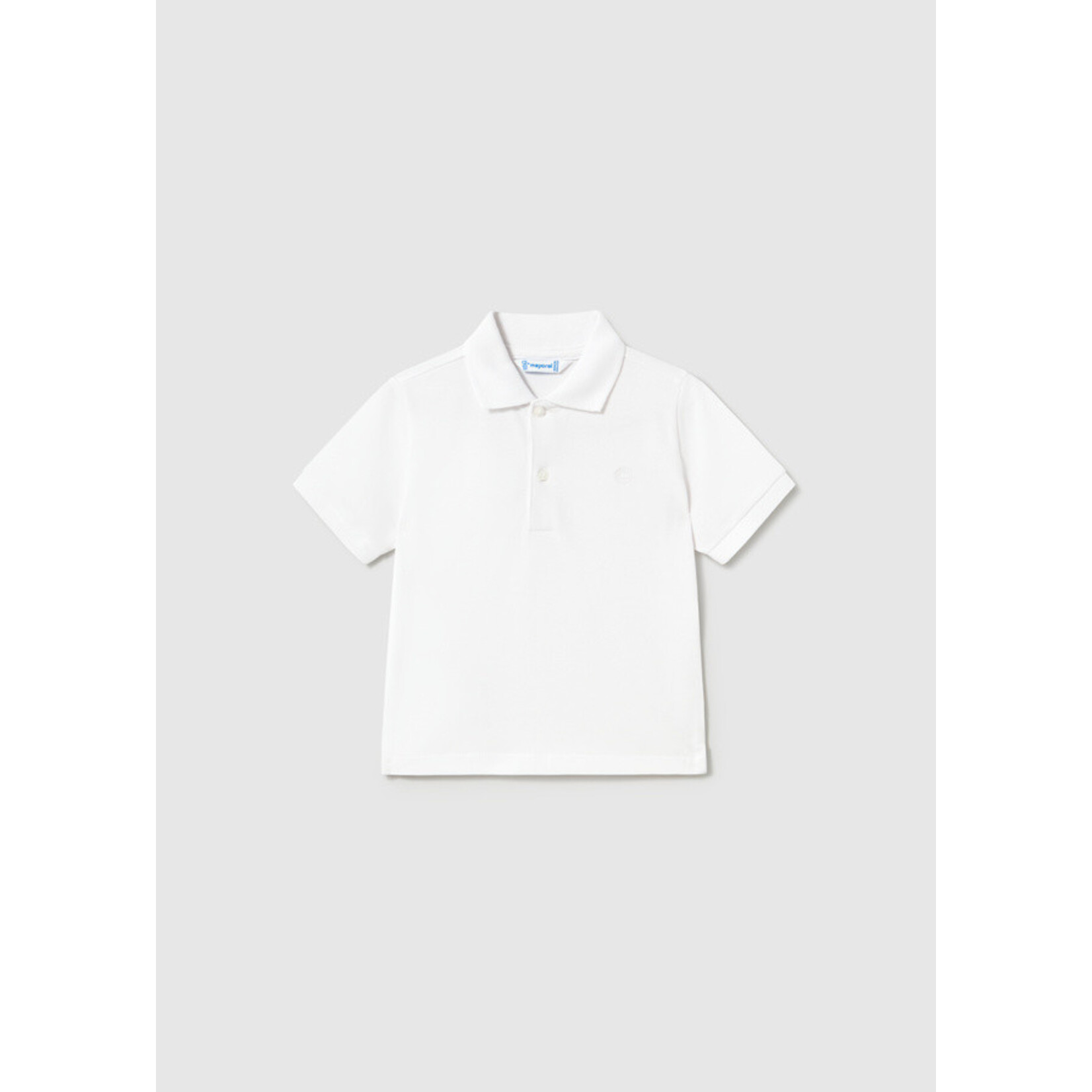 Mayoral Mayoral Basic s/s polo White - 26 00102B
