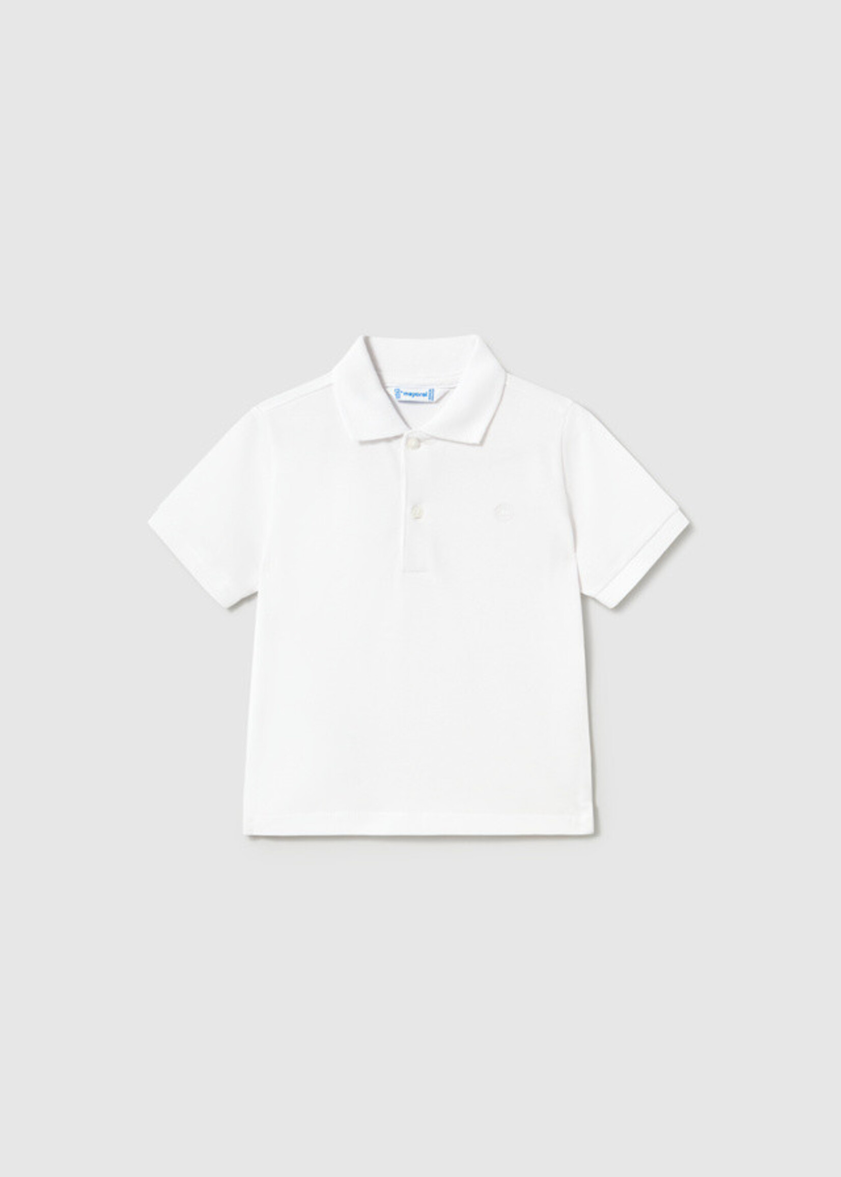 Mayoral Mayoral Basic s/s polo White - 26 00102B