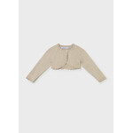 Mayoral Mayoral Basic knit bolero Hazelnut v - 26 00306B