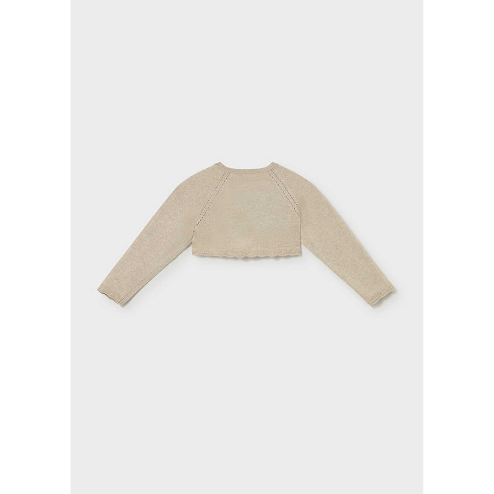 Mayoral Mayoral Basic knit bolero Hazelnut v - 26 00306B