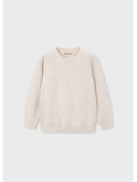 Mayoral Mayoral Basic crew neck jumper Oat vig - 26 00311