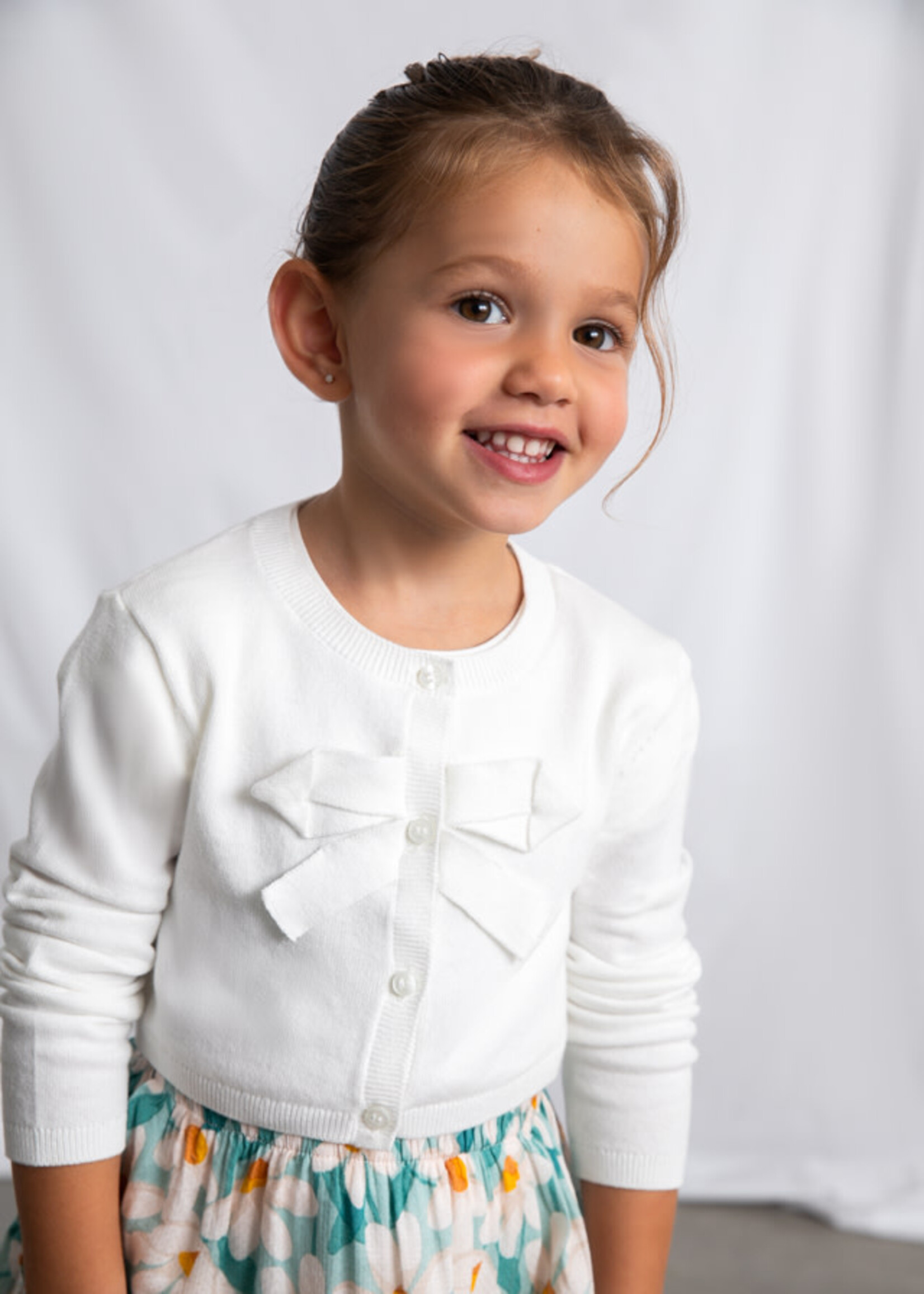 Mayoral Mayoral Knit cardigan Natural - 26 00321