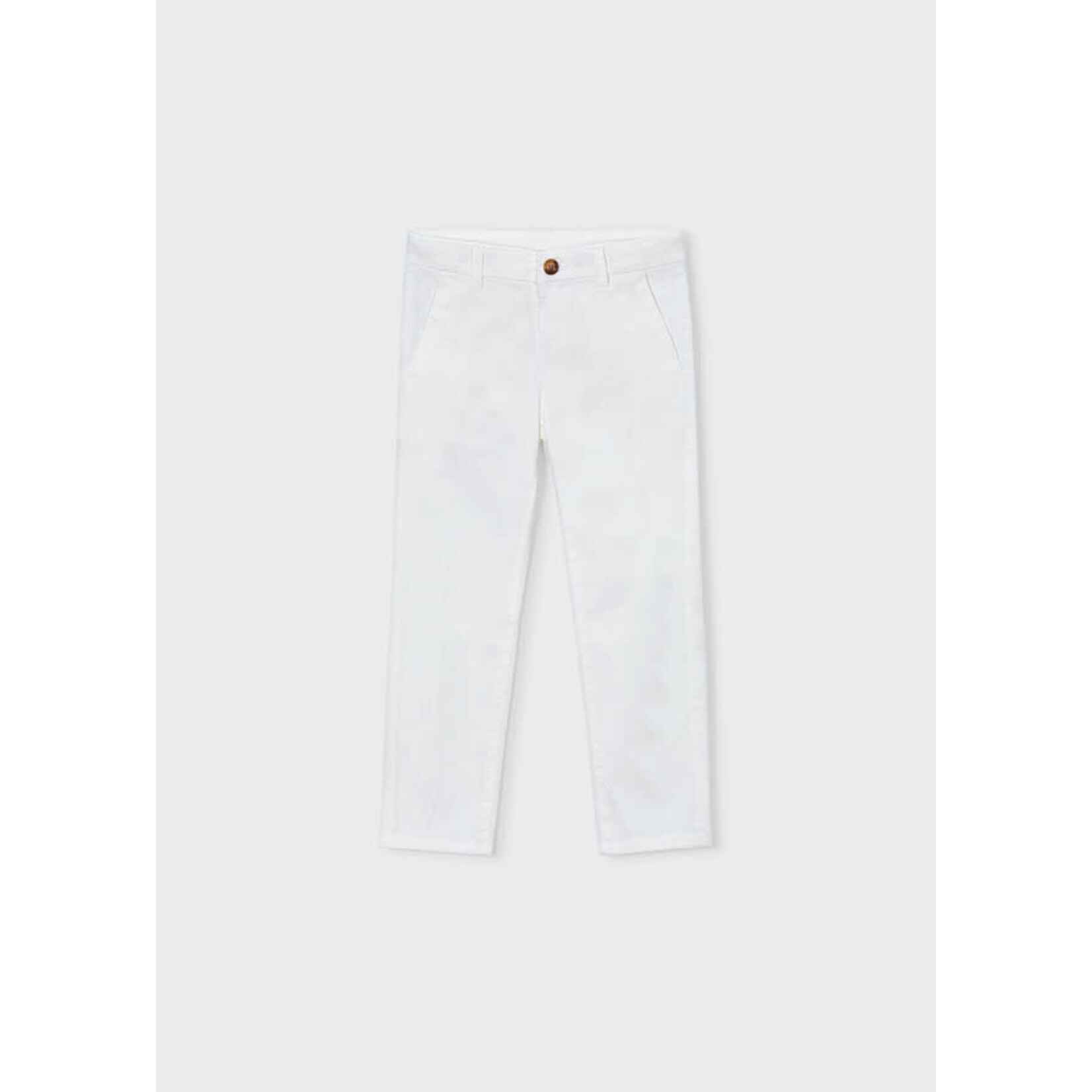 Mayoral Mayoral Twill basic trousers Cream - 26 00512