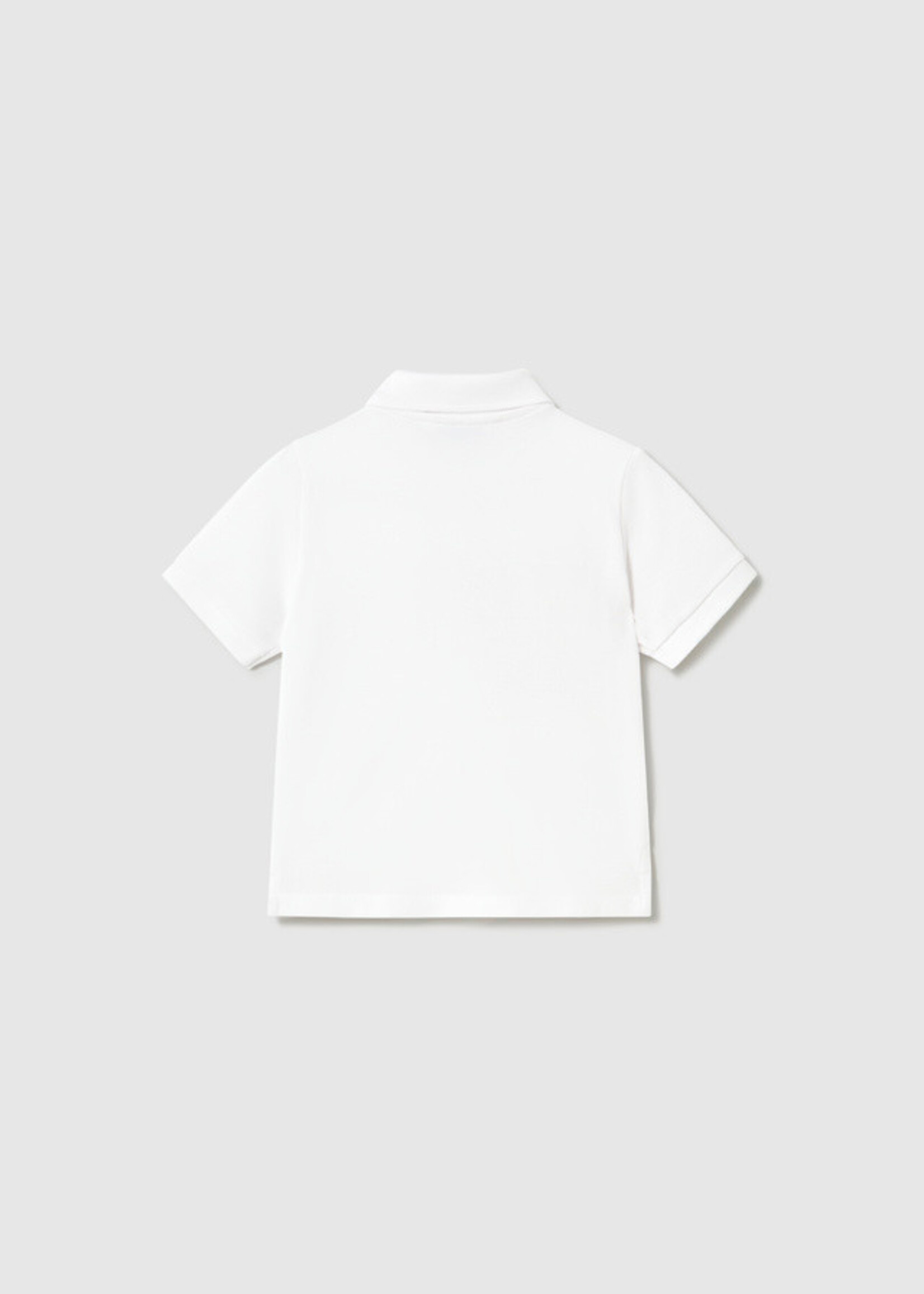 Mayoral Mayoral Basic s/s polo White - 26 00102B