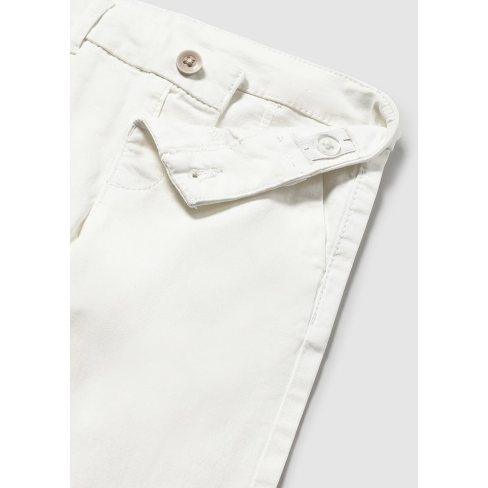 Mayoral Mayoral Twill basic trousers Cream - 26 00522B