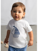 Mayoral Mayoral S/s t-shirt White - 26 01002B