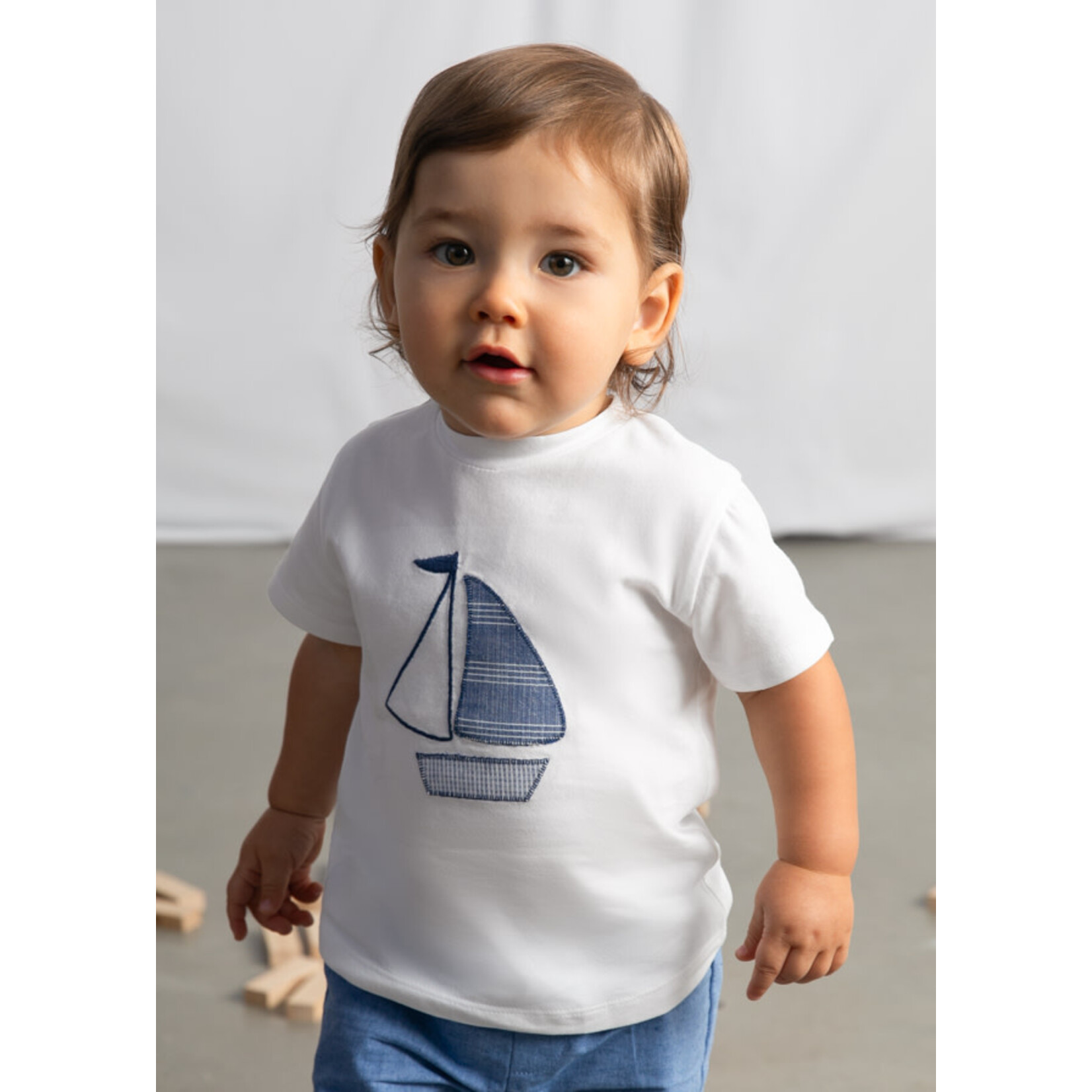 Mayoral Mayoral S/s t-shirt White - 26 01002B