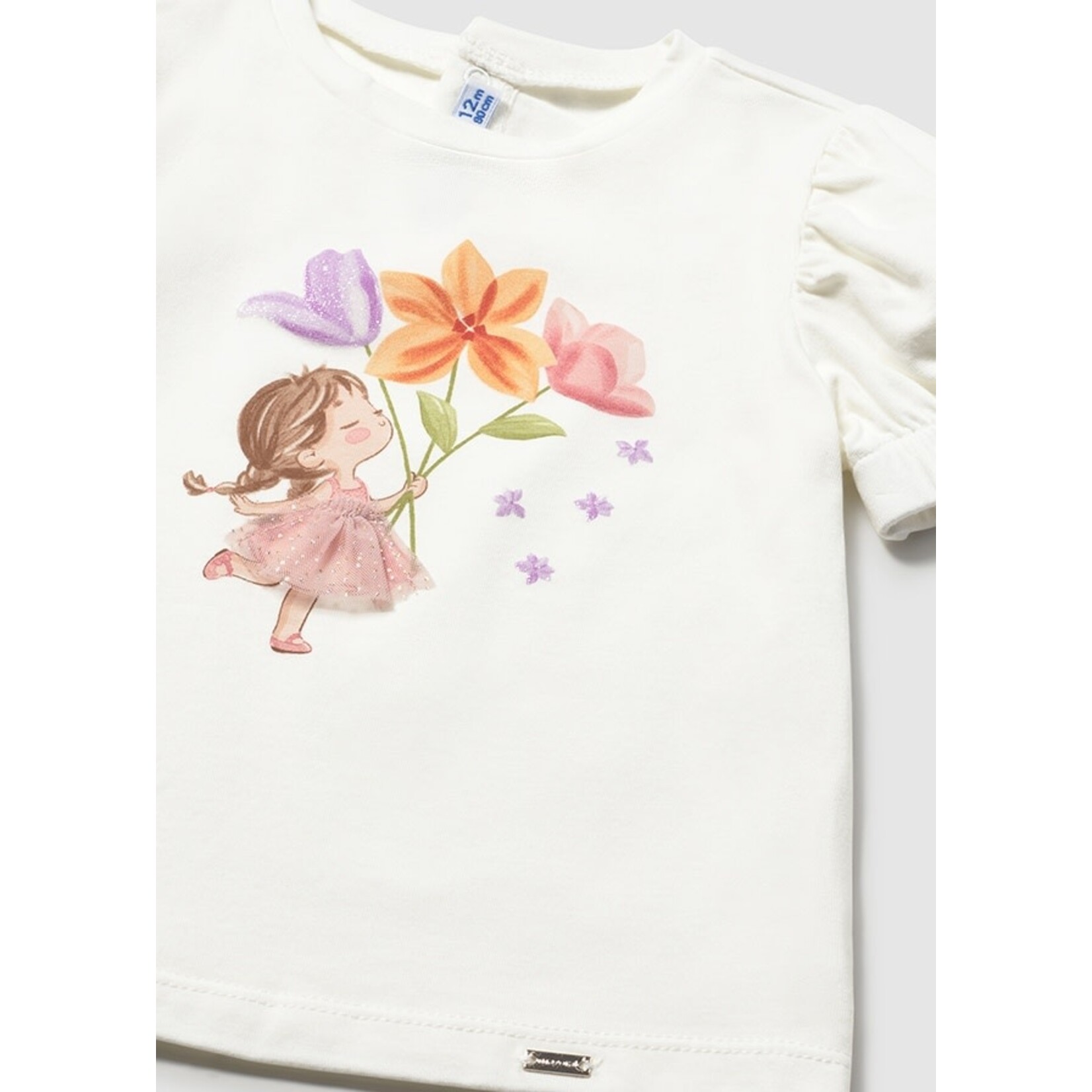 Mayoral Mayoral S/s t-shirt blossom - 26 01078