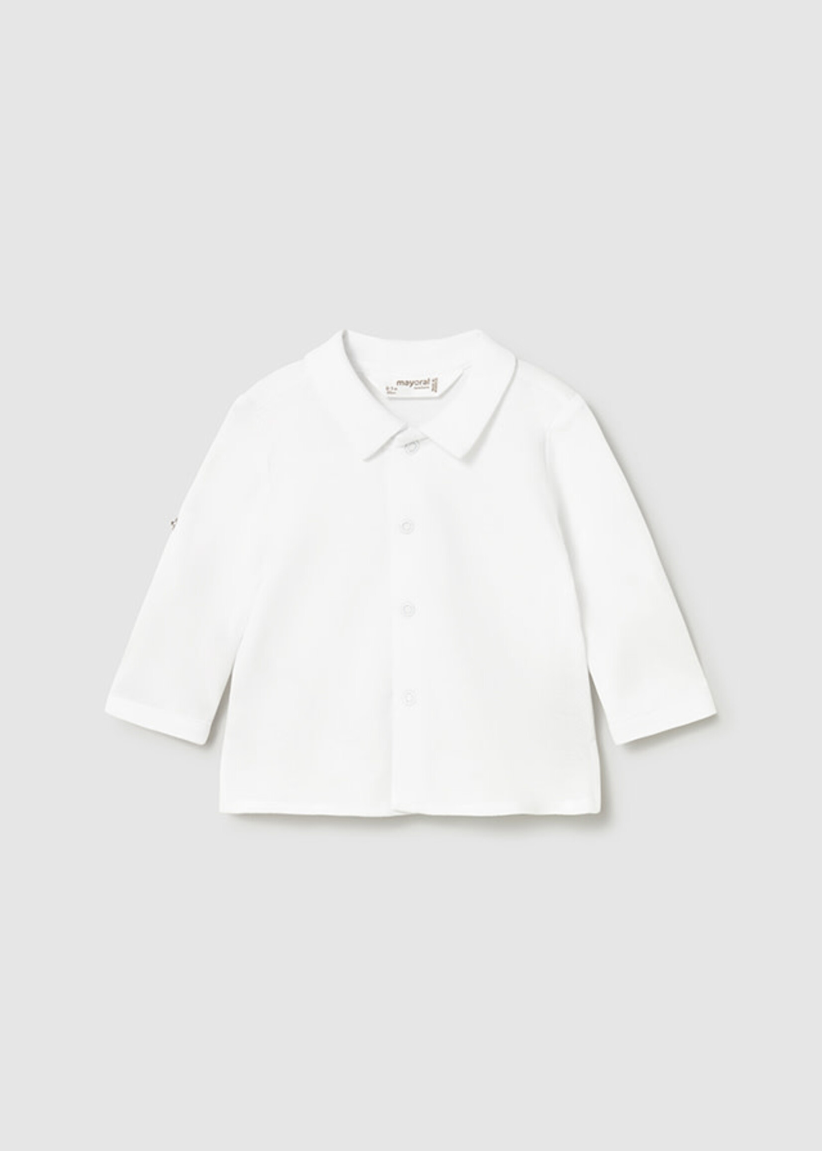 Mayoral Mayoral knit shirt w/ collar White - 26 01103B