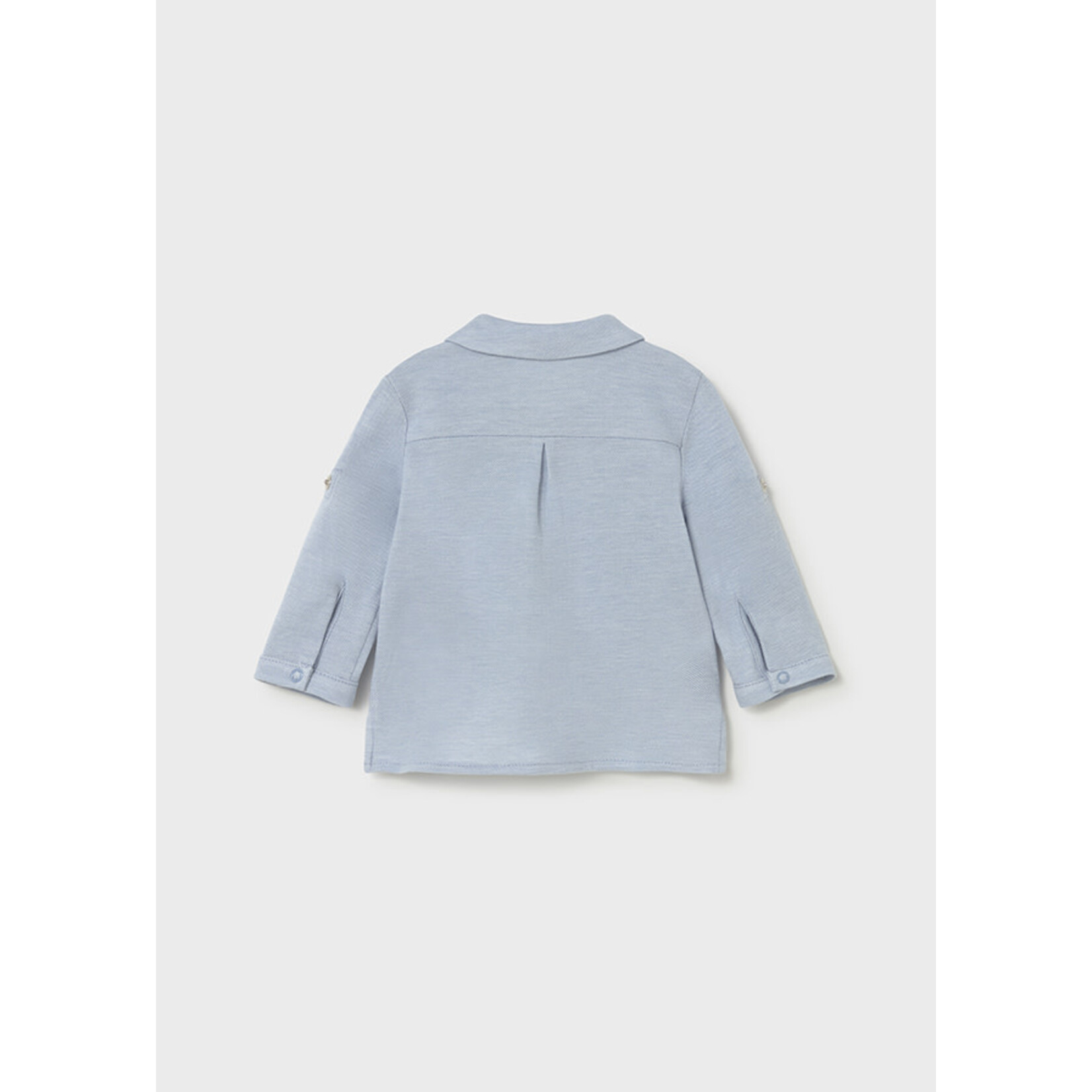 Mayoral Mayoral knit shirt w/ collar Blue - 26 01103B