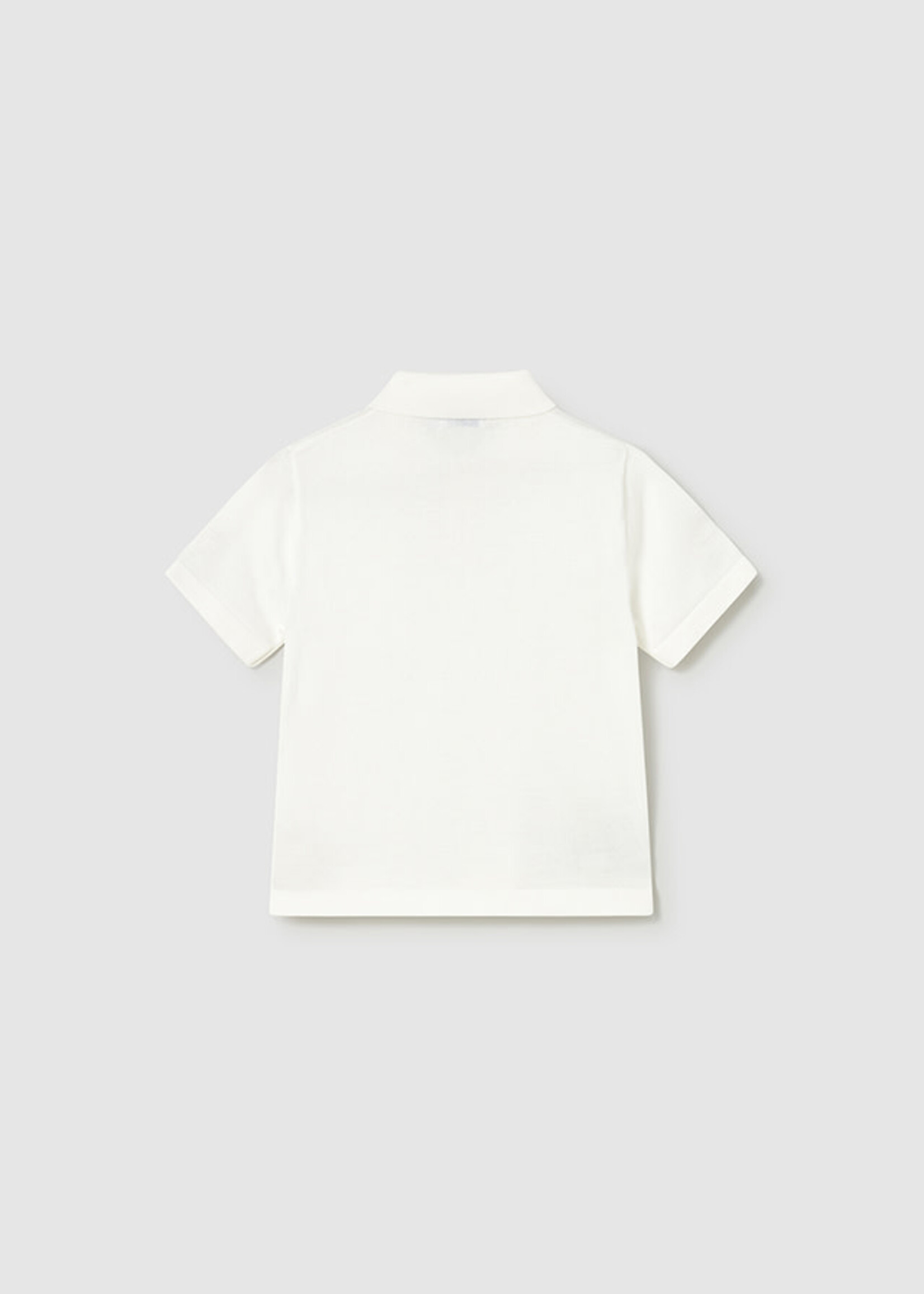 Mayoral Mayoral S/s polo Cream - 26 01109B