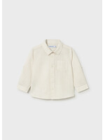 Mayoral Mayoral L/s linen shirt Hemp - 26 01118B