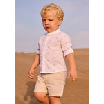 Mayoral Mayoral Linen suiting bermuda oat mixed - 26 01215B