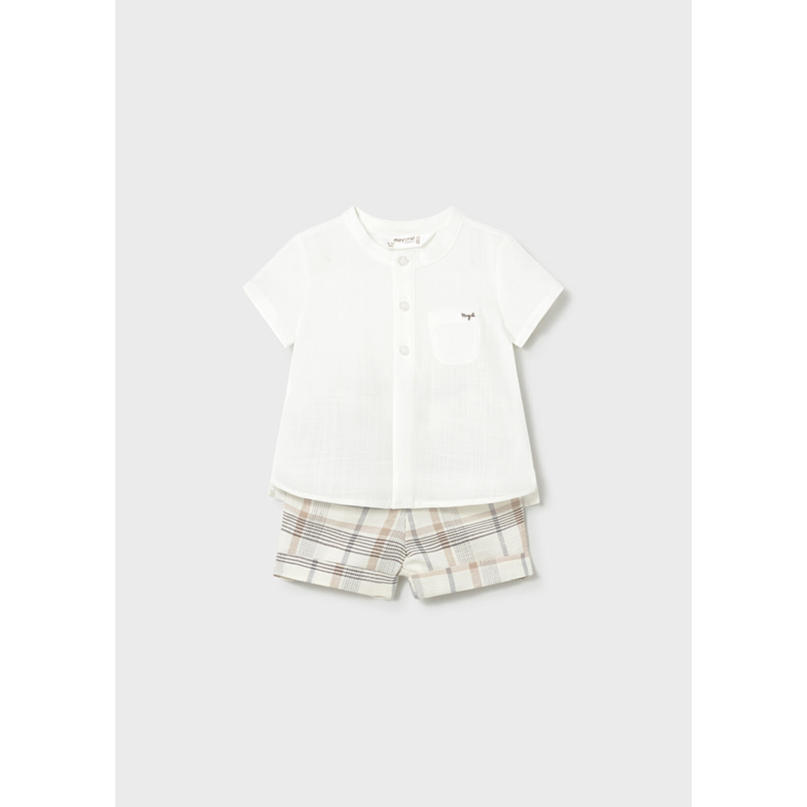 Mayoral Mayoral Flat Short Set Wheat - 26 01270B