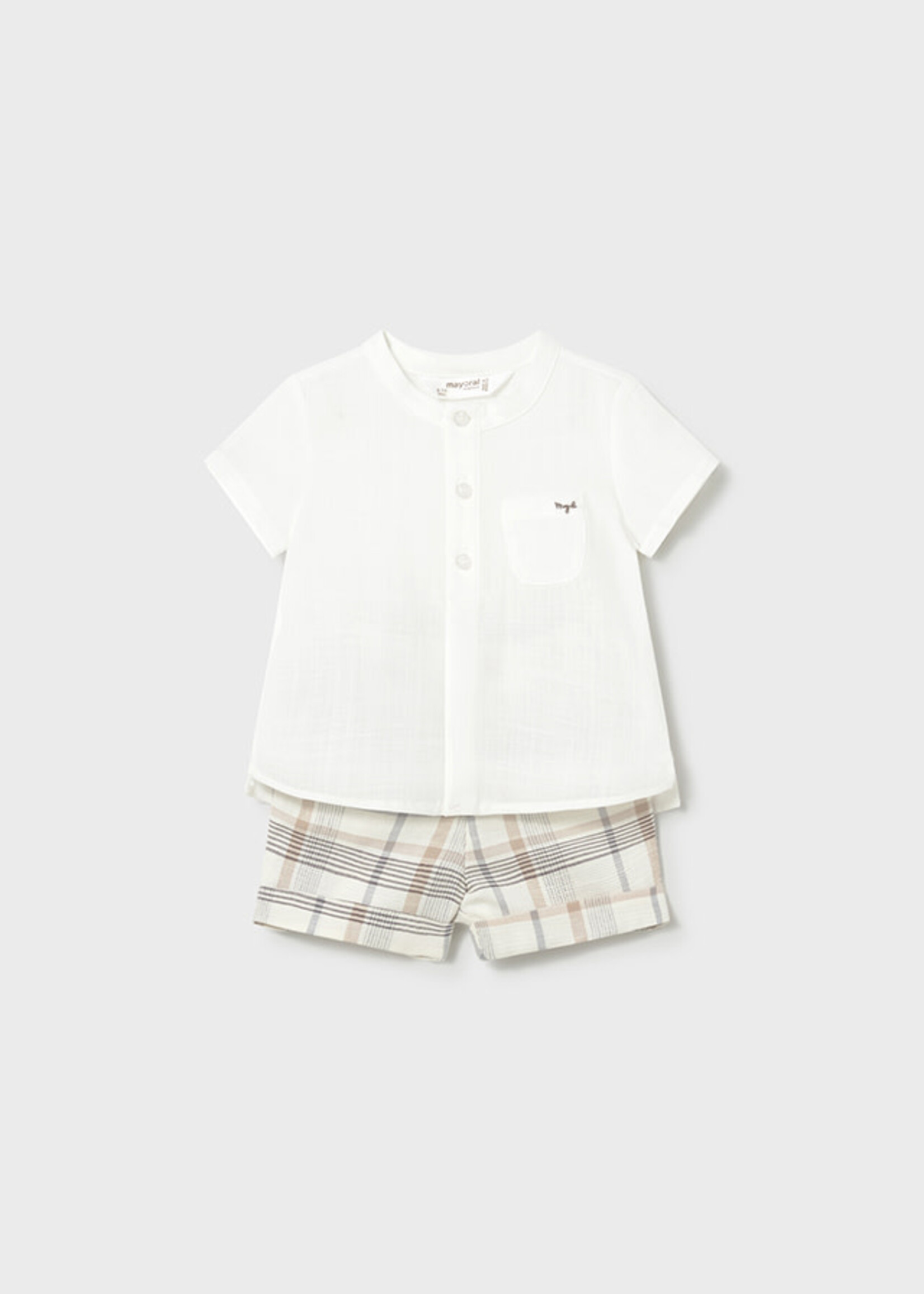 Mayoral Mayoral Flat Short Set Wheat - 26 01270B