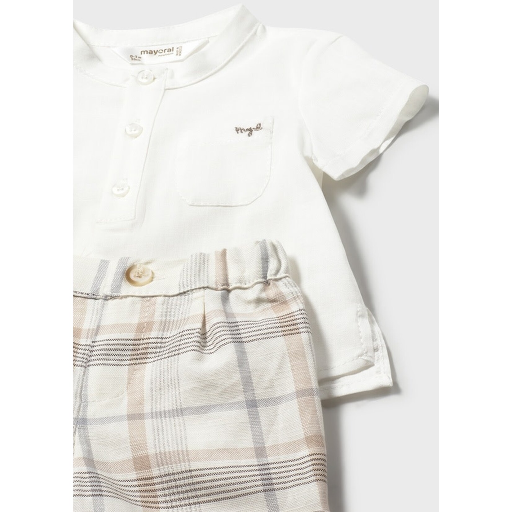 Mayoral Mayoral Flat Short Set Wheat - 26 01270B