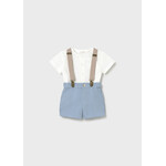 Mayoral Mayoral short set with shirt Blue - 26 01278B