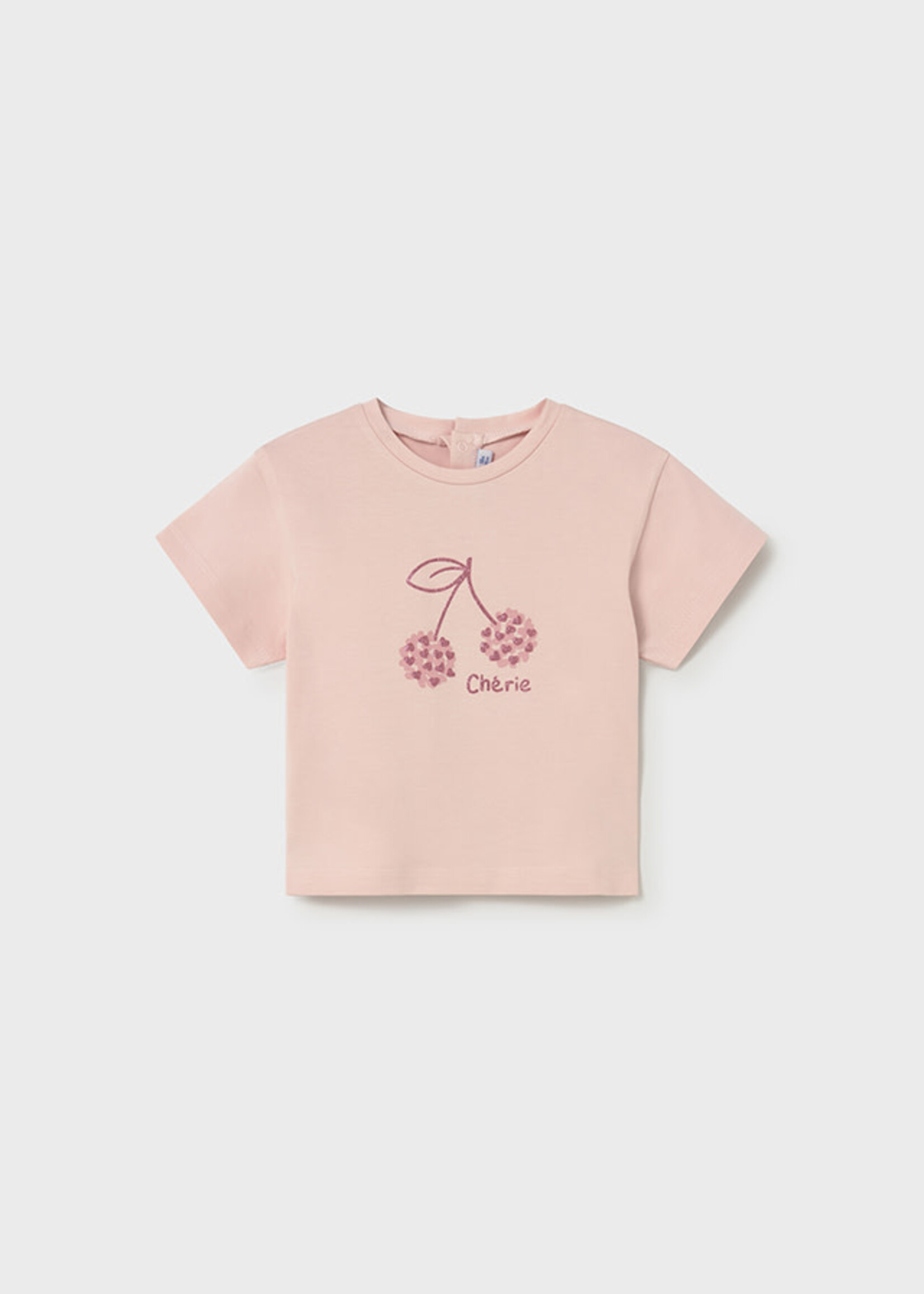 Mayoral Mayoral Basic s/s t-shirt Peony - 26 00105