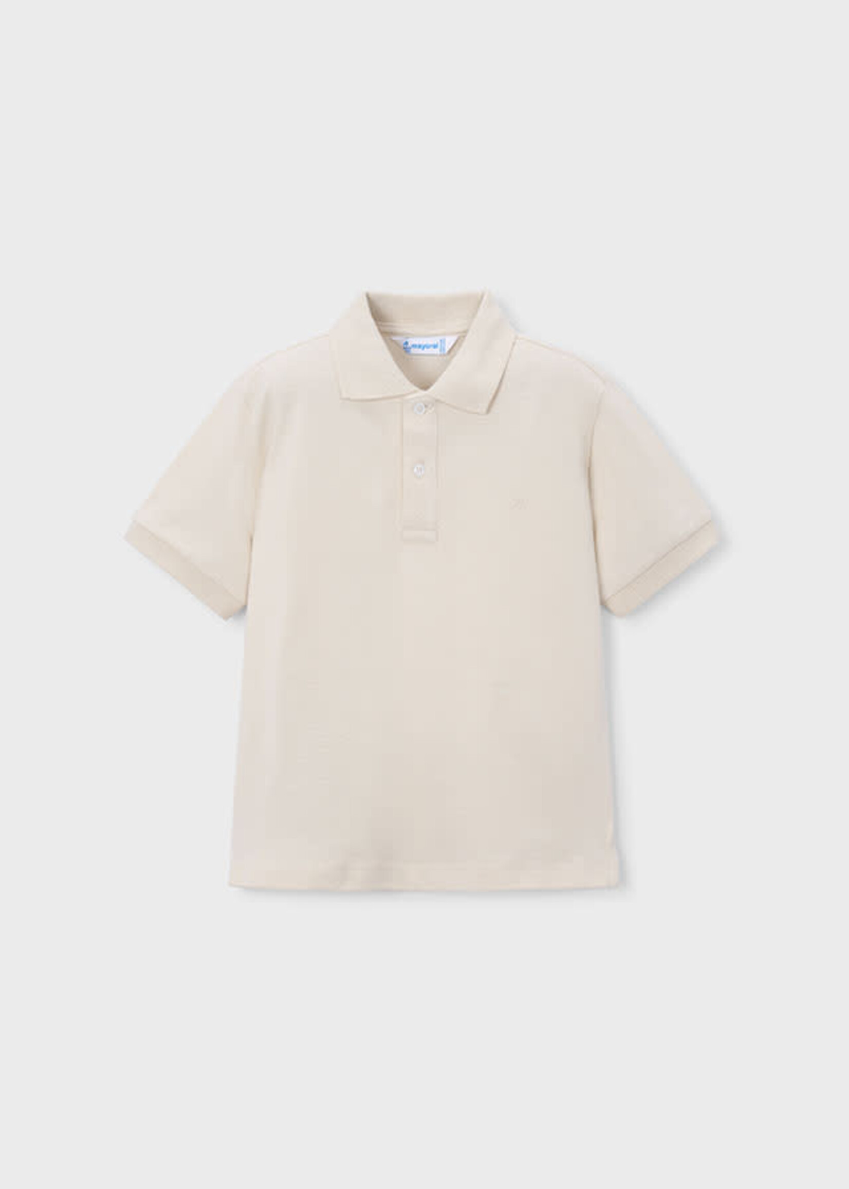 Mayoral Mayoral Basic s/s polo Hemp - 26 00150