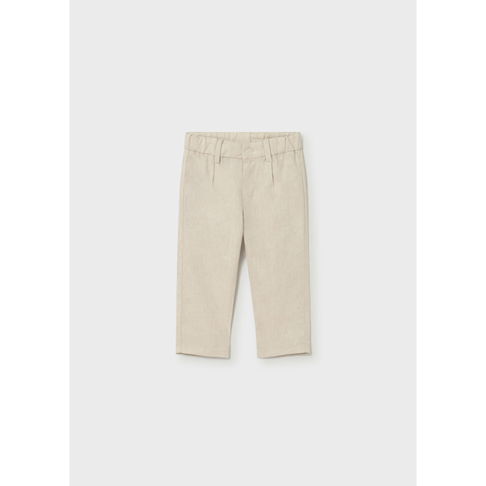Mayoral Mayoral Linen suiting pants oat mixed - 26 01517B