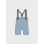 Mayoral Mayoral Pants w/ suspenders Blue - 26 01596B