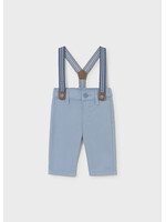 Mayoral Mayoral Pants w/ suspenders Blue - 26 01596B