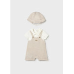 Mayoral Mayoral Short romper Wheat - 26 01651B