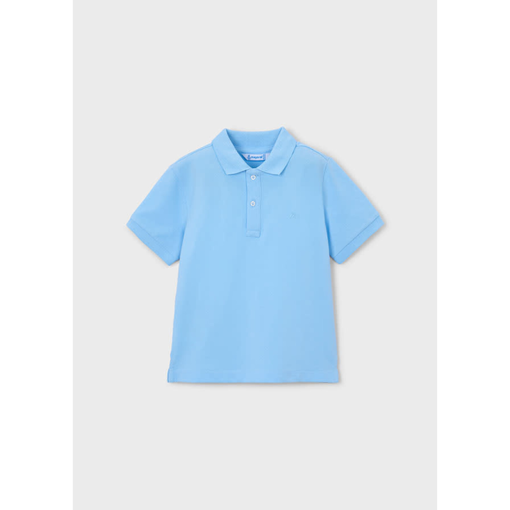 Mayoral Mayoral Basic s/s polo Sky blue - 26 00150