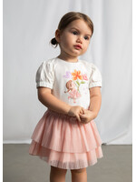 Mayoral Mayoral Pleated tulle skirt Blossom - 26 01902