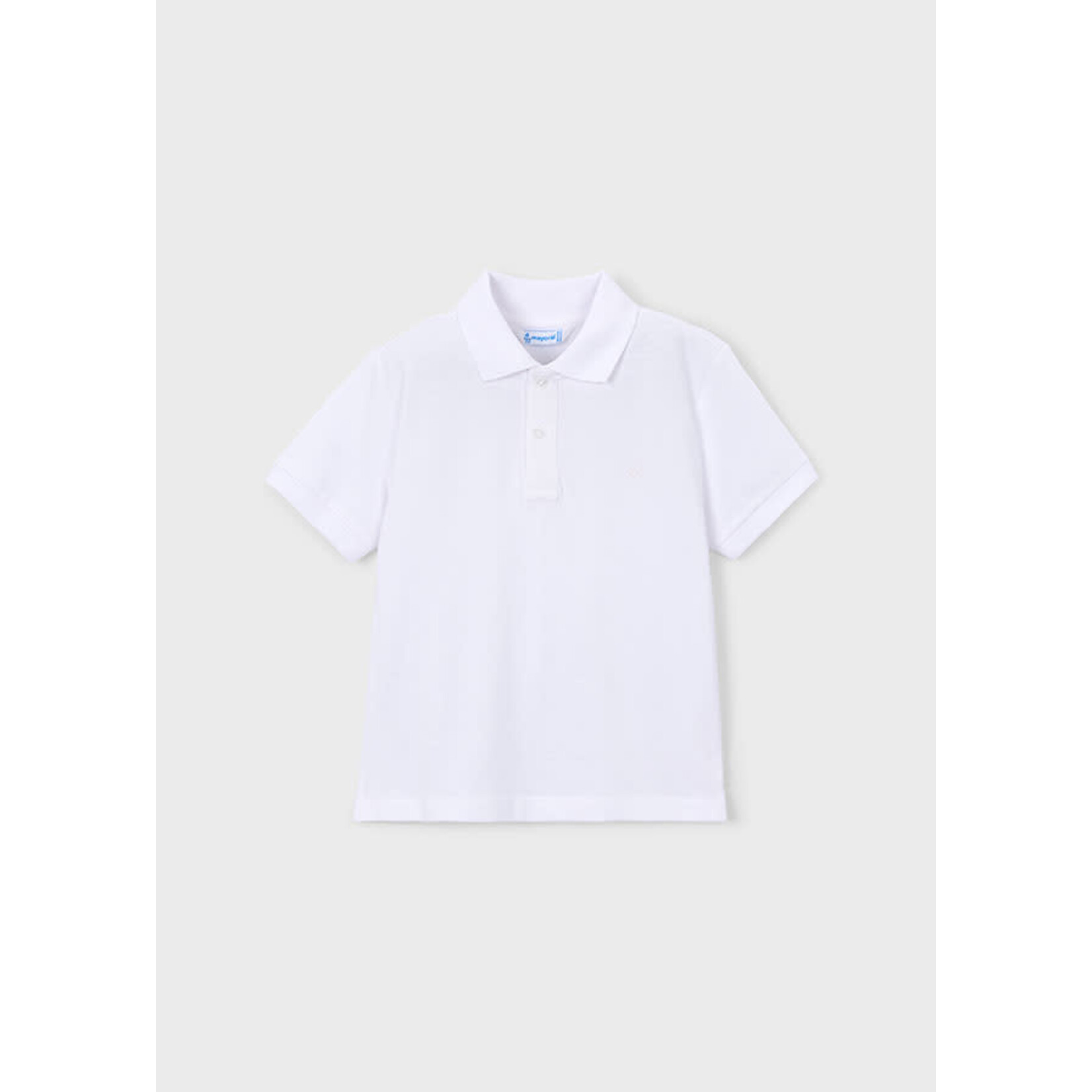 Mayoral Mayoral Basic s/s polo White - 26 00150