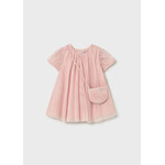 Mayoral Mayoral tulle dress w/ bag Peony - 26 01917