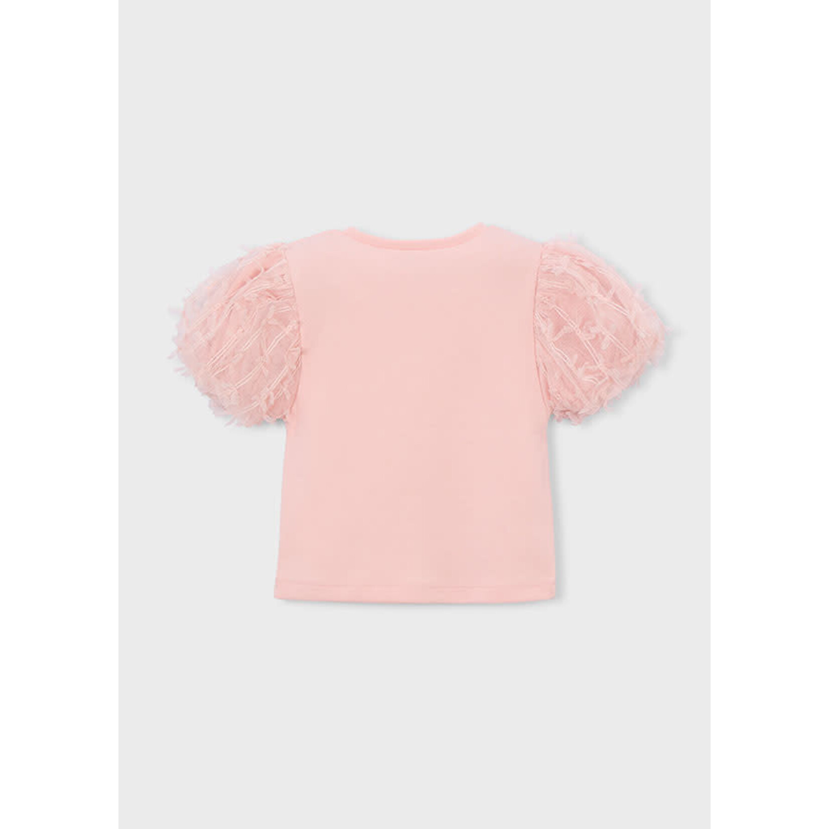 Mayoral Mayoral S/sl tulle t shirt Blossom - 26 03001