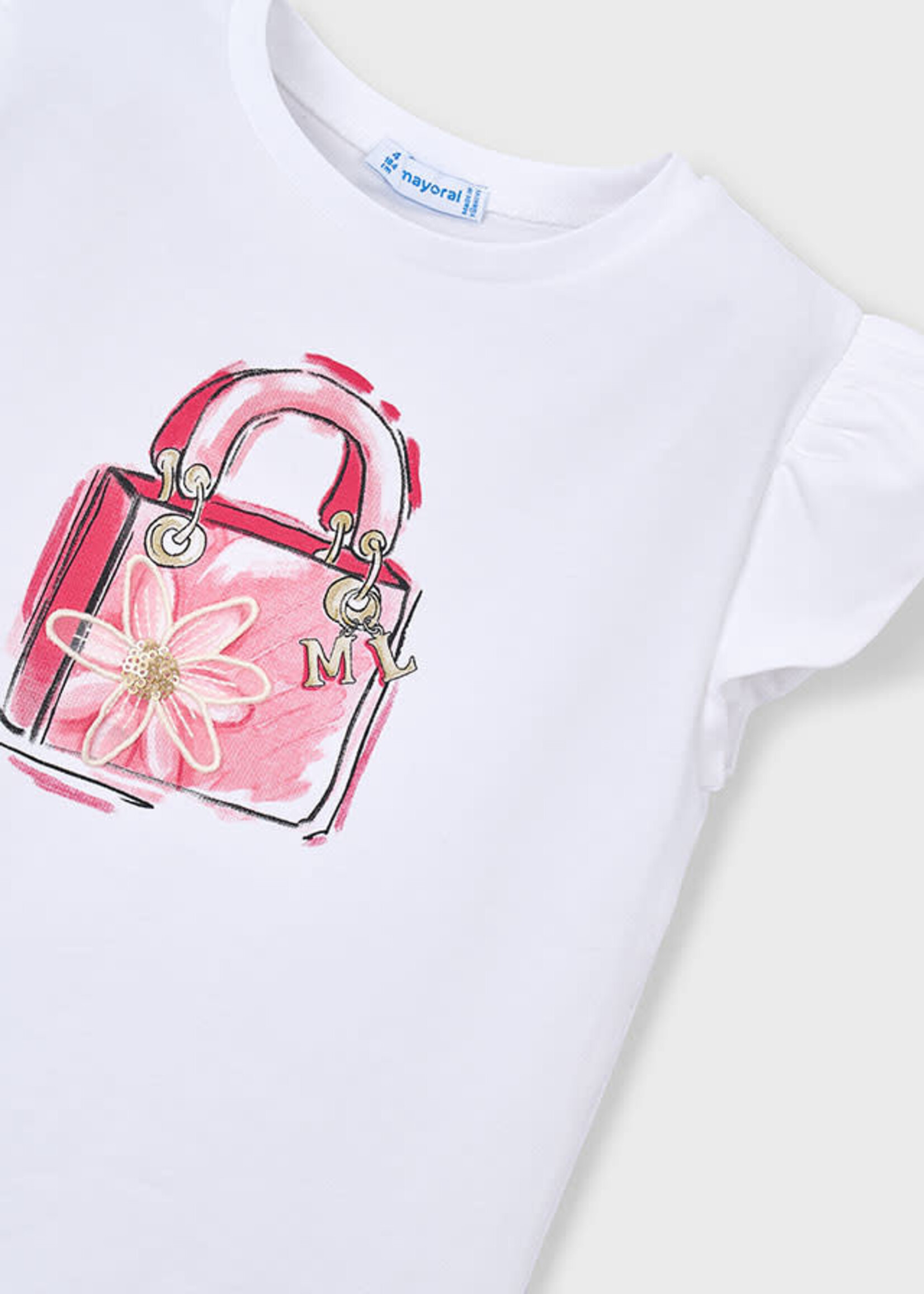 Mayoral Mayoral S/s t-shirt White - 26 03002