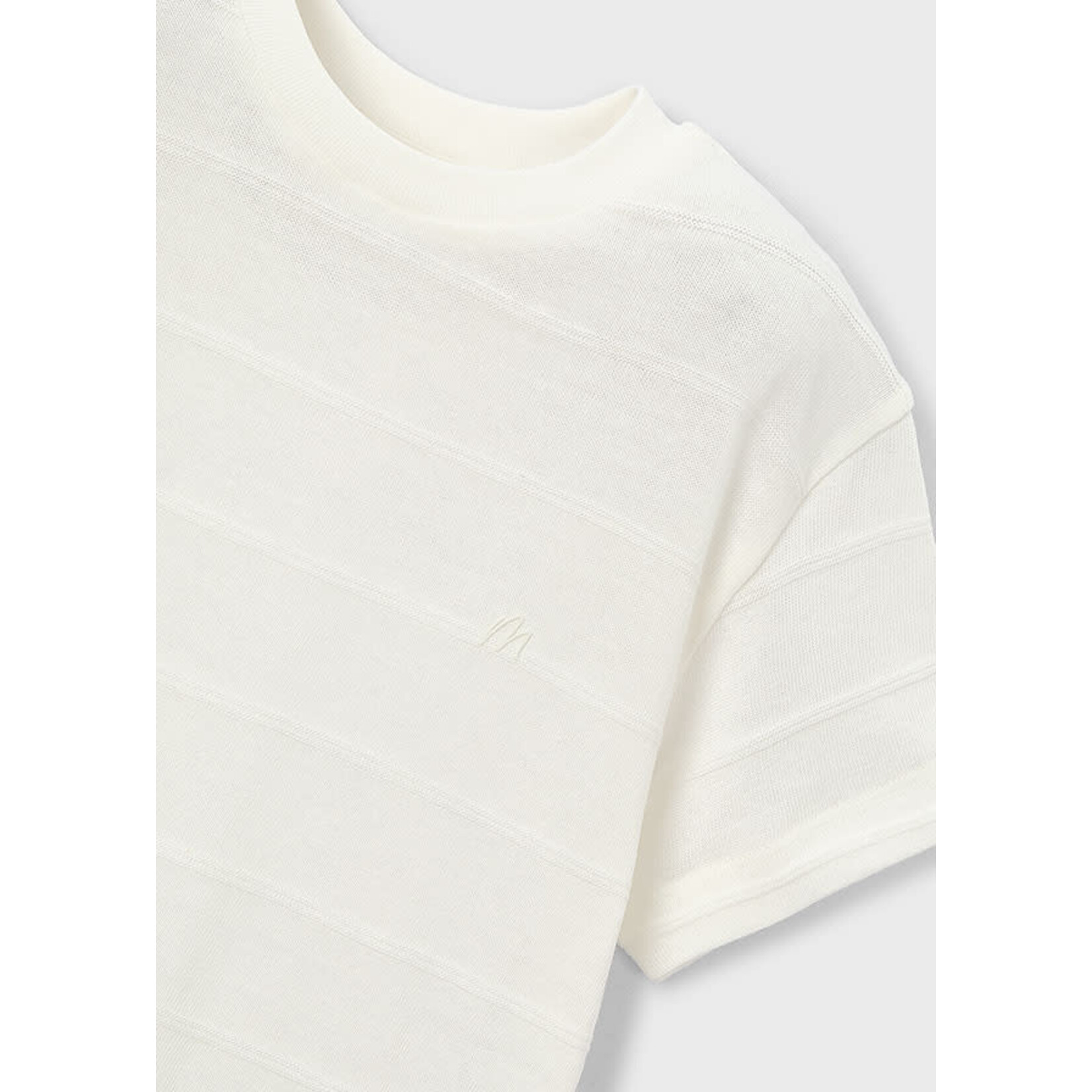 Mayoral Mayoral S/s t-shirt Cream - 26 03061