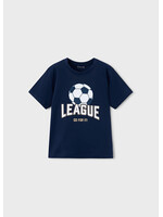 Mayoral Mayoral Shirt "league" applique Navy - 26 03074