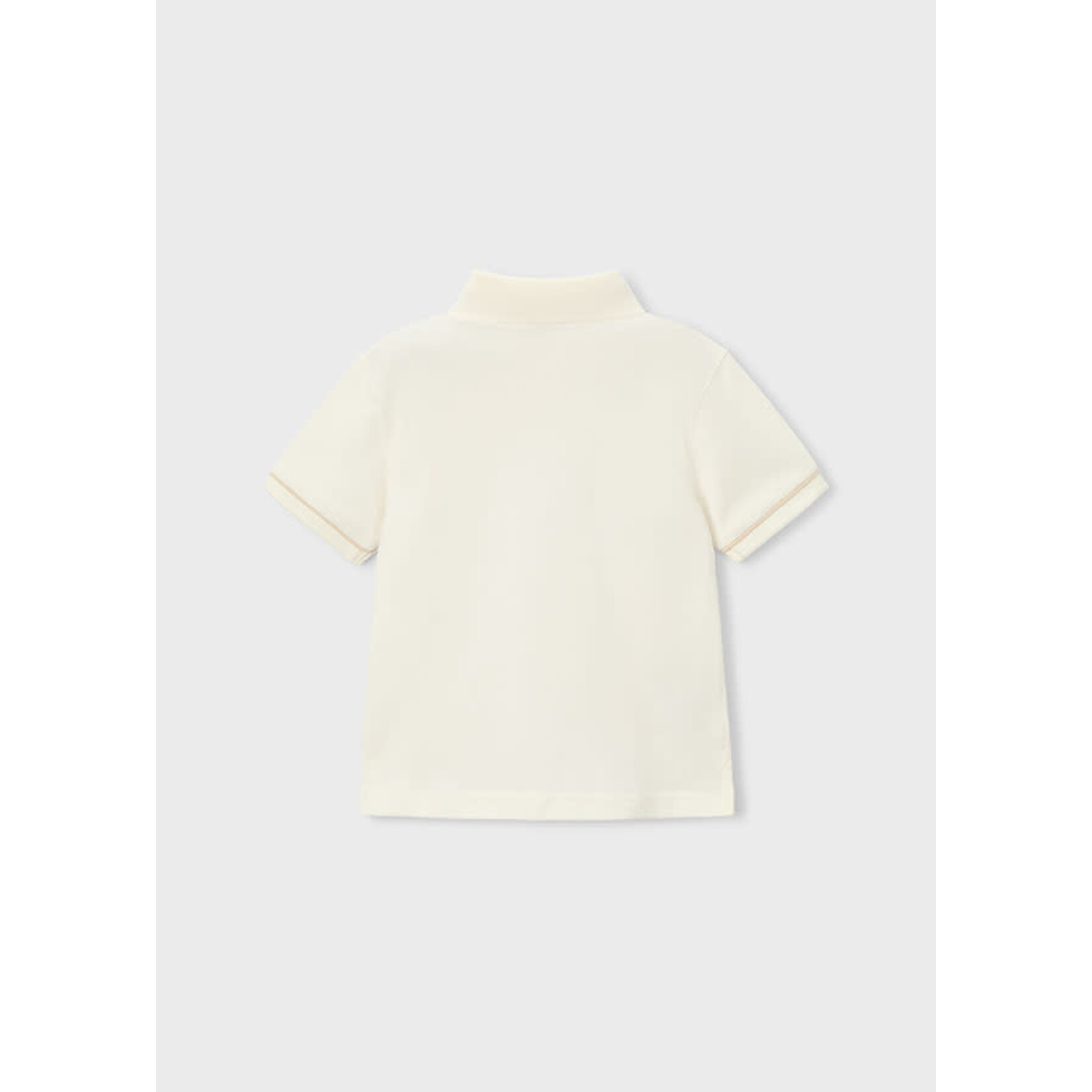 Mayoral Mayoral s/l polo suiting Cream - 26 03103