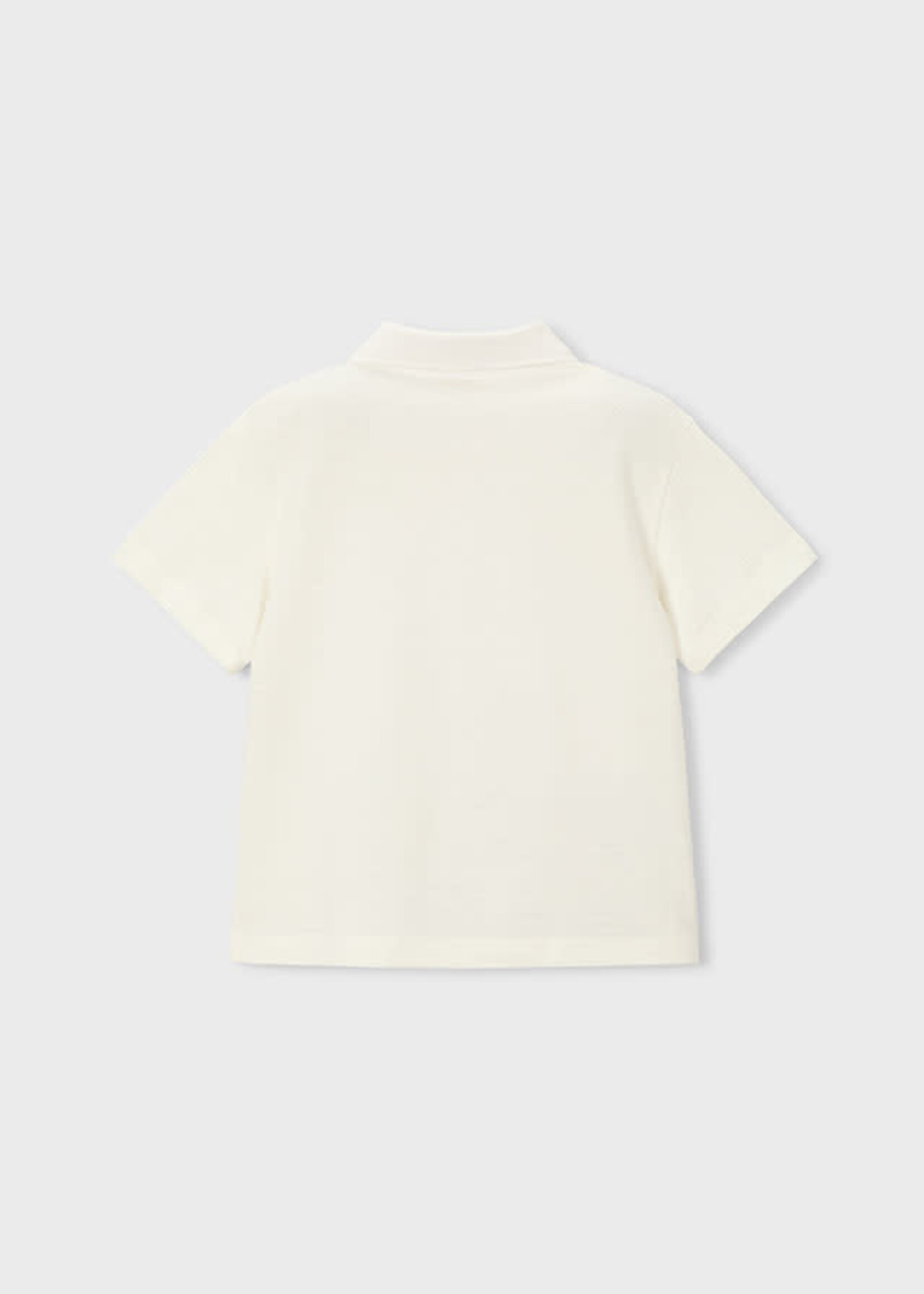 Mayoral Mayoral S/s polo Cream - 26 03105