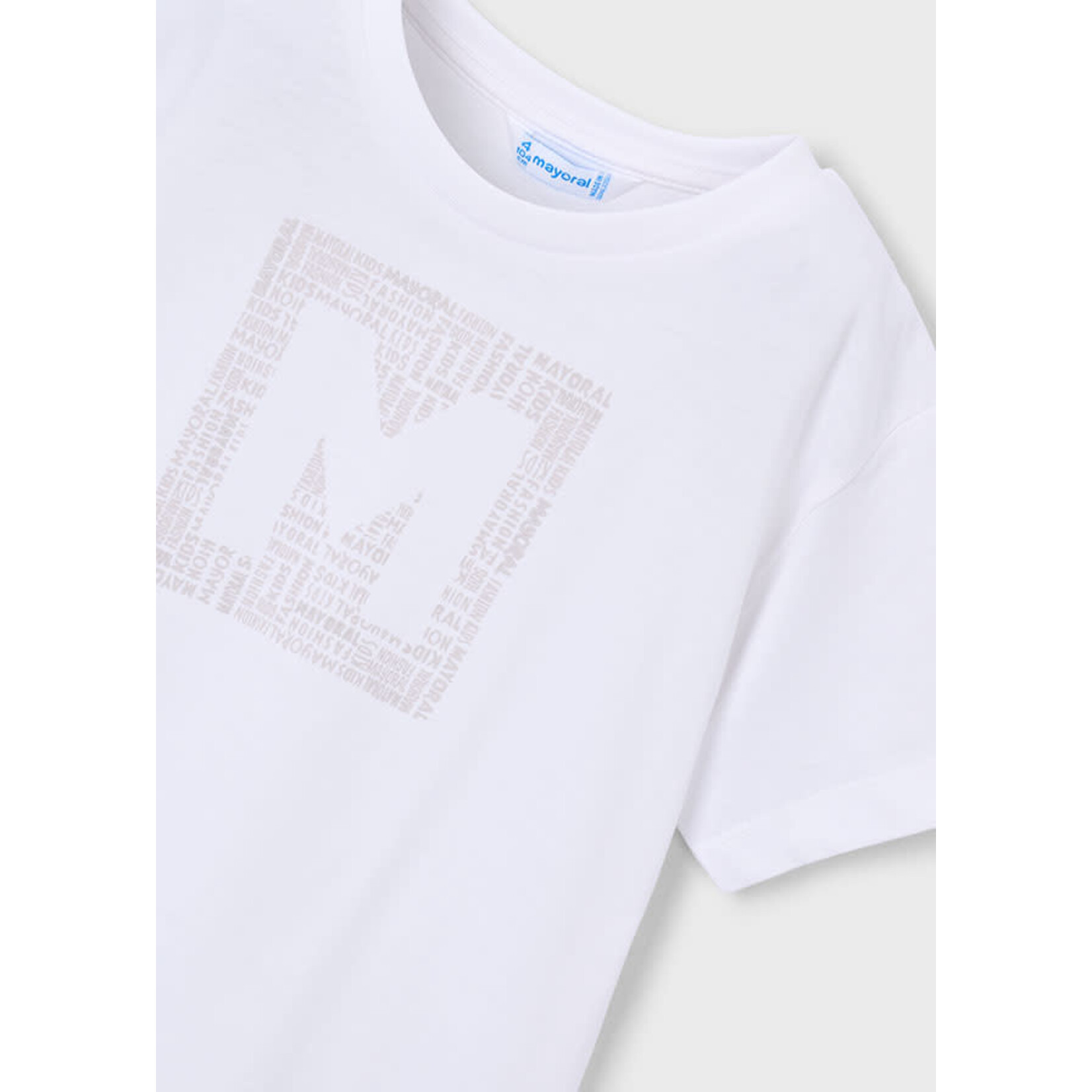 Mayoral Mayoral Basic s/s t-shirt White - 26 00170