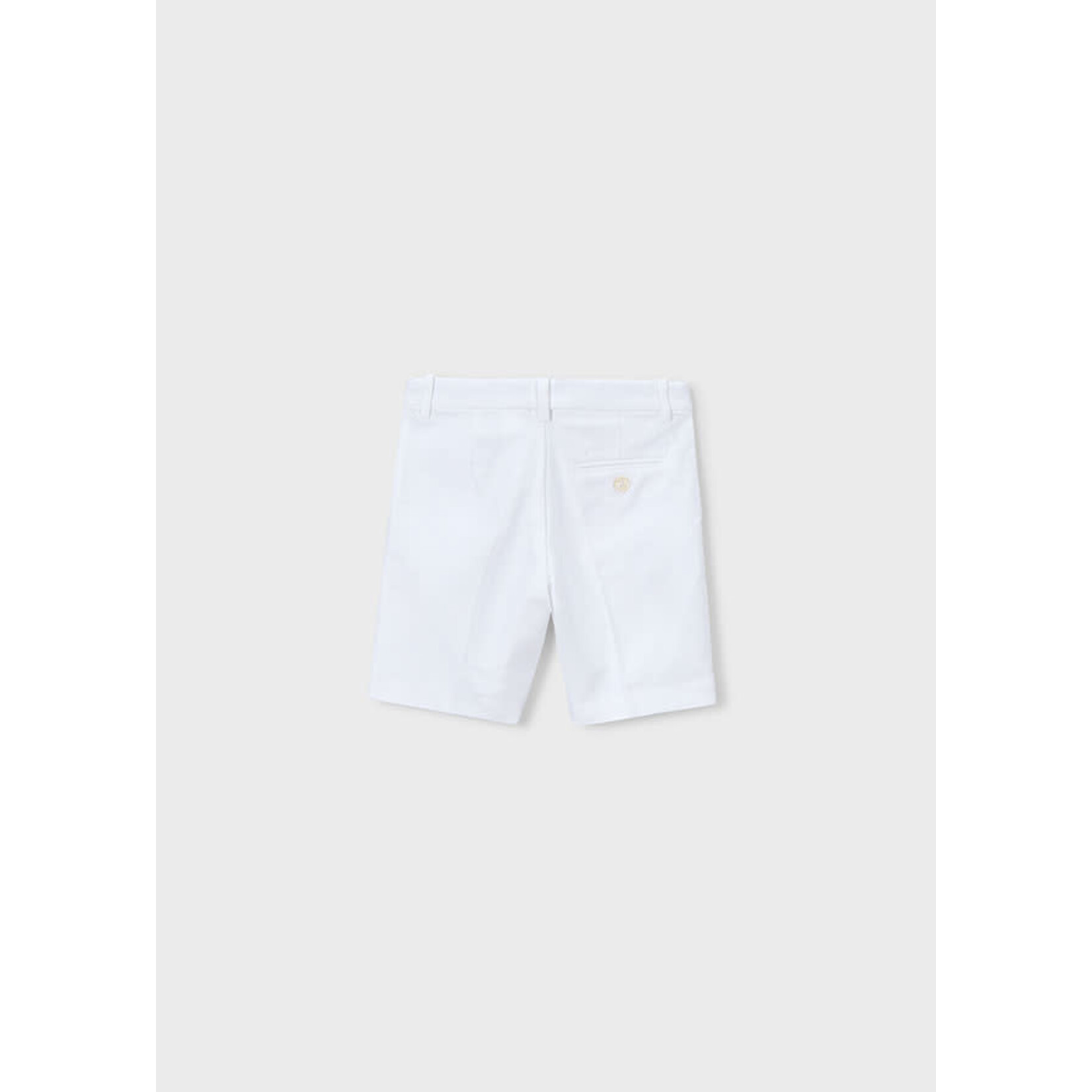 Mayoral Mayoral Linen suiting bermuda White - 26 03201