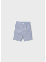 Mayoral Mayoral Linen suiting bermuda BLUE STRIP - 26 03201