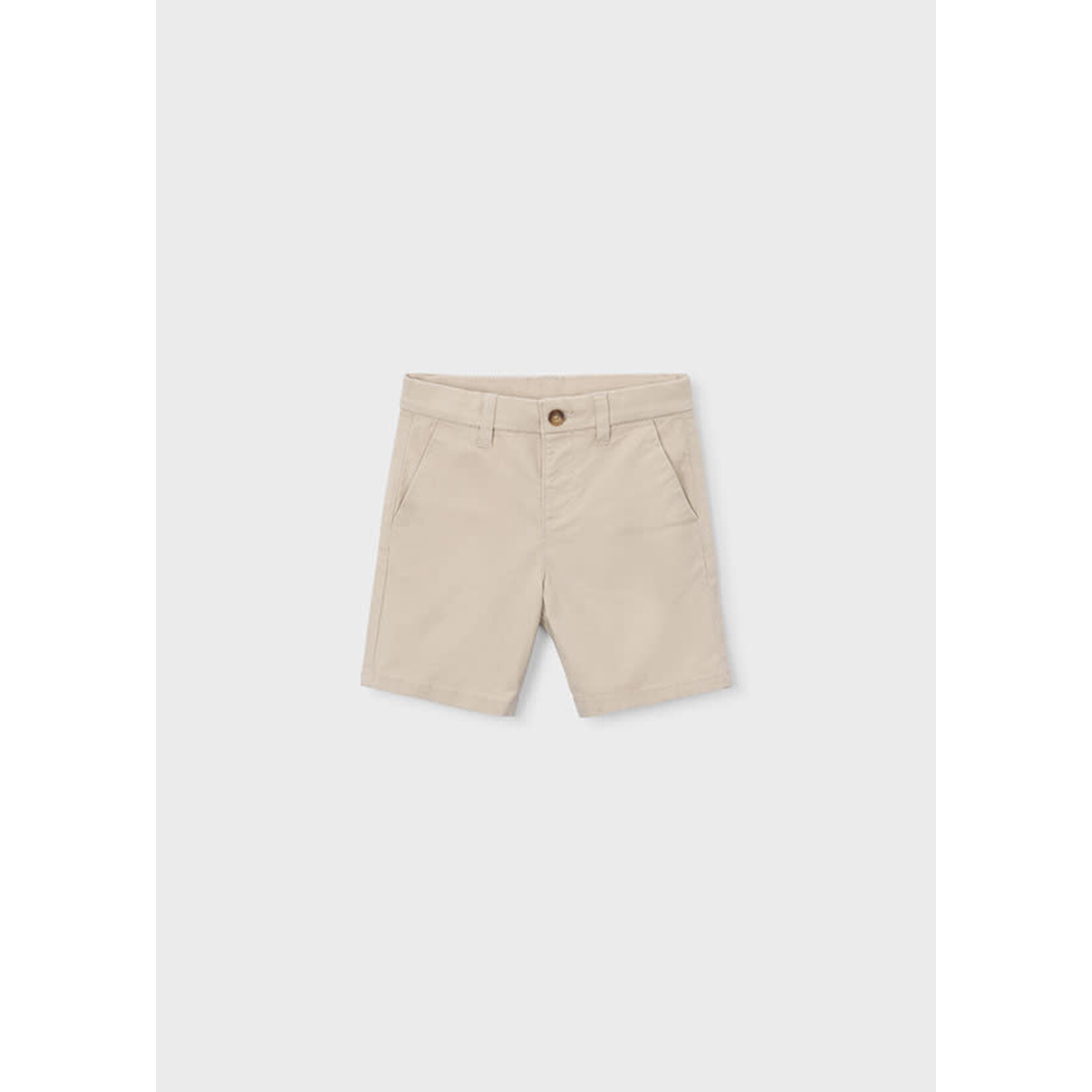 Mayoral Mayoral Basic twill chino shorts Cashew - 26 00202